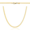 Łańcuch złoty taśma 40cm - 3 mm