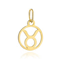 Zawieszka złota znak zodiaku BYK pr, 333