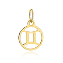Zawieszka złota znak zodiaku BLIŹNIĘTA pr, 333