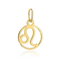 Zawieszka złota znak zodiaku LEW pr, 333