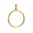 Zawieszka złota gładki ring